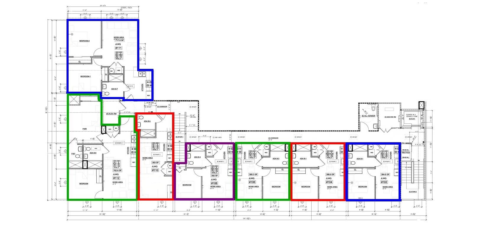 Residential floorplan